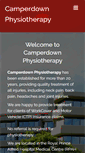 Mobile Screenshot of camperdownphysiotherapy.com.au